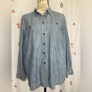 Ralph Lauren chambray shirt, size XL